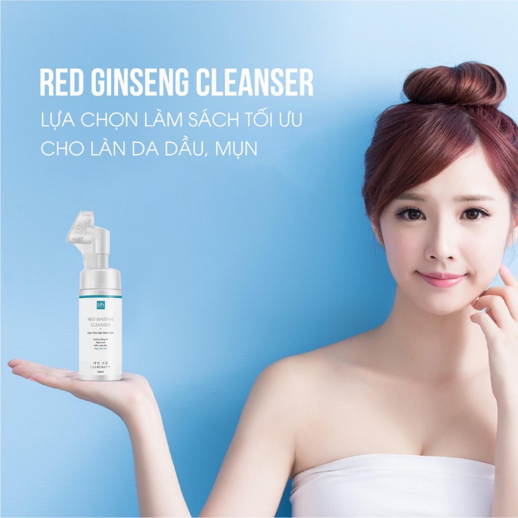 Kem rửa mặt, kem rửa, kem rửa mặt nhân sâm, LAS BEAUTY, 150ml | BigBuy360 - bigbuy360.vn