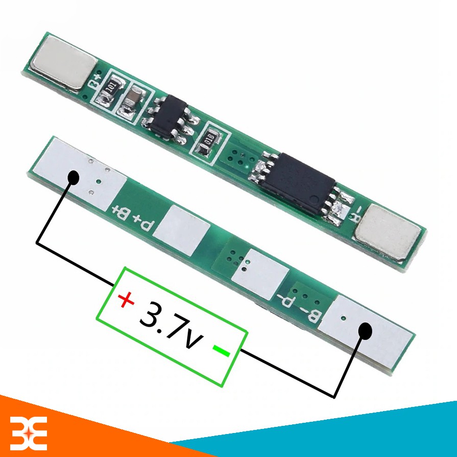 Module Bảo Vệ Quá Dòng Quá Áp Pin 18650 3.7V 3A 1S | WebRaoVat - webraovat.net.vn