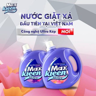 NƯỚC GIẶT XẢ MAXKLEEN can 2.4L TANG TUI 600