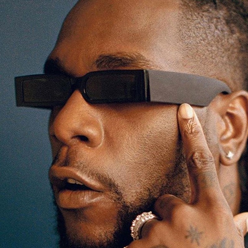 Kính mát gọng hình chữ nhật thiết kế đơn giản phong cách thời trang cho nam nữ