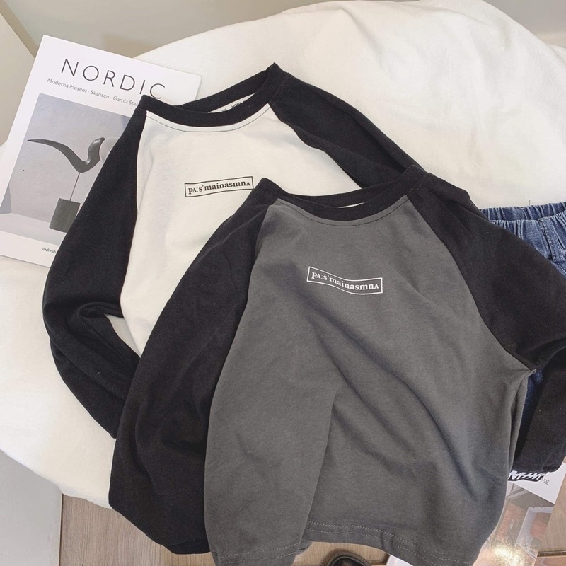 ÁO PHÔNG COTTON BÉ TRAI PHỐI TAY SÀNH ĐIỆU