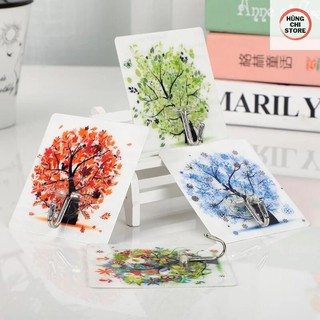 Móc dán tường siêu dính hình ảnh 3d nhiều màu đẹp