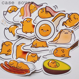 Set 15 Sticker thiết kế chủ đề Trứng Lười Gutedama trang trí Planner - Case Sover