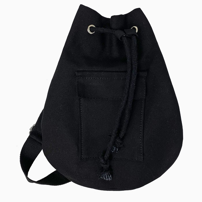 Túi đeo chéo unisex dây rút - vải canvas, balo 1 dây