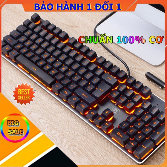 Bàn Phím Cơ Gaming K101 Bản nâng cấp Bảng Kim