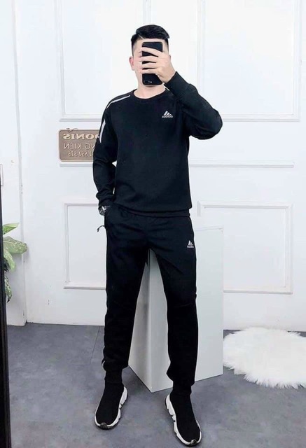 Bộ Thể Thao Nam xuất dư - Chất da cá tàu loại 1 Siêu Đẹp | BigBuy360 - bigbuy360.vn