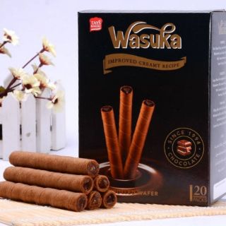 Bánh Quế Wasuka Nhân Kem Socola 12g