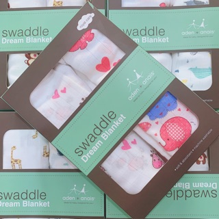  [Mẫu Mới]Set 2 khăn Eden Anais Swaddle Cho Bé Sơ Sinh