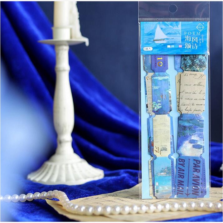Bộ 72 Miếng Dán Trang Trí Kiểu Vintage Độc Đáo