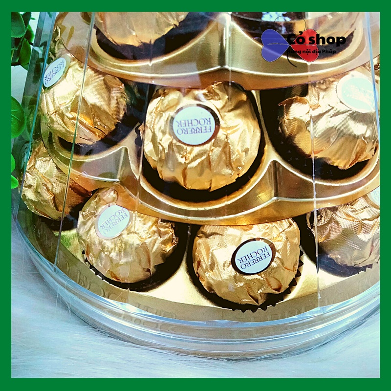 Tháp socola Ferrero Rocher Pháp 28 viên