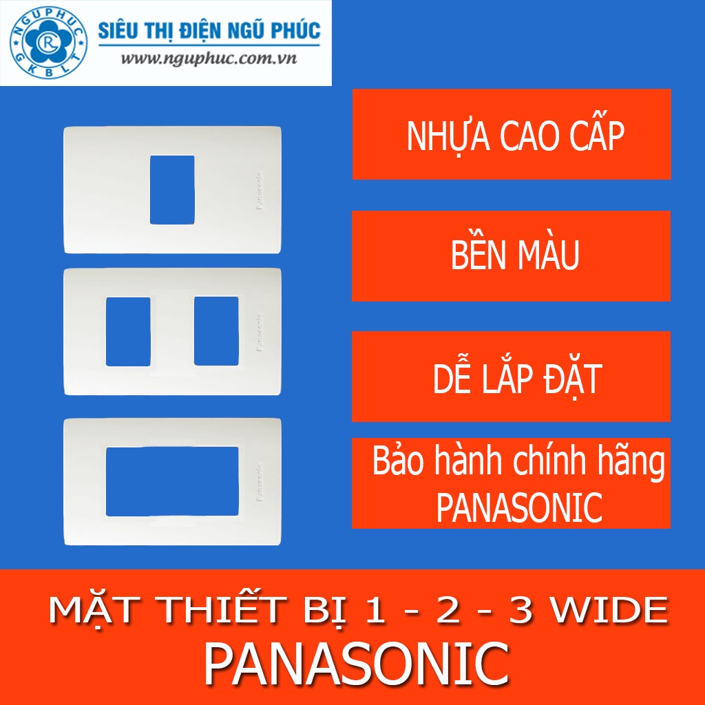 MẶT PANASONIC 1 - 2 - 3 THIẾT BỊ