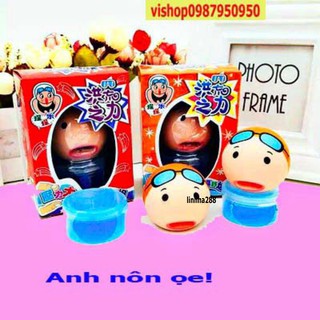 Trứng Biến Thái Anh Nôn Ọe Biến Thái Gudetama hút nhả slime otoce phô mai que