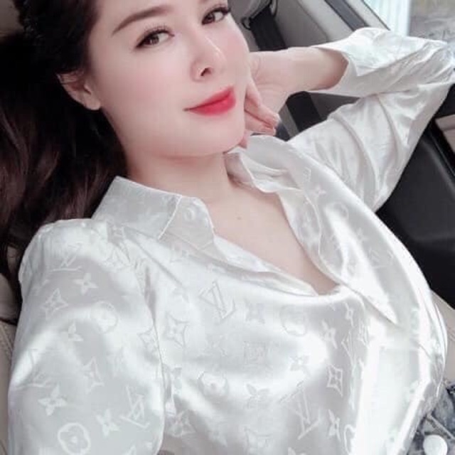 Sơ mi lụa hãng