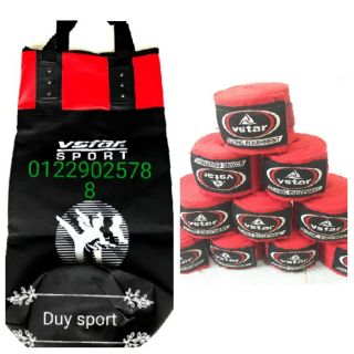 Combo vỏ bao cát và dây quấn boxing