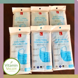 Bộ 10 Chiếc Khẩu Trang Y Tế LOTTE 3 Lớp