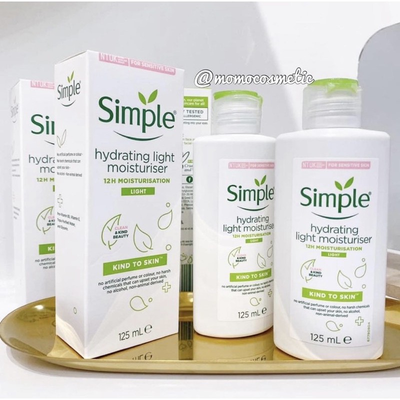 SỮA DƯỠNG ẨM SIMPLE