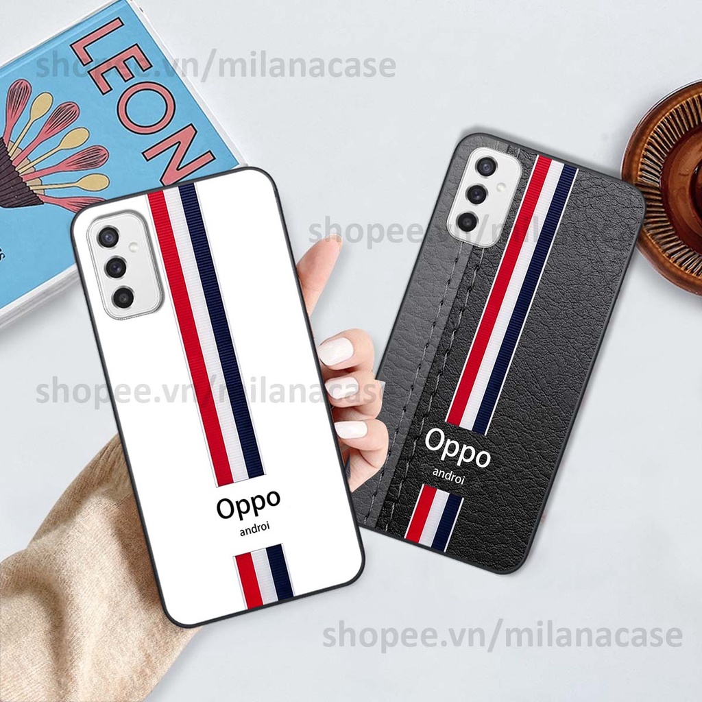 Ốp Samsung M52 5G in giả da phong cách thể thao, cá tính, thời trang