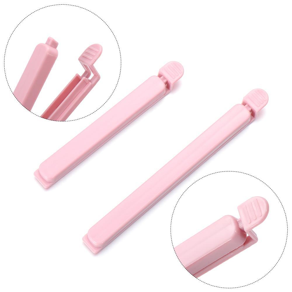 Set 5 Kẹp Niêm Phong Túi Bánh Kẹo Bằng Nhựa Màu Sắc Ngọt Ngào Thời Trang