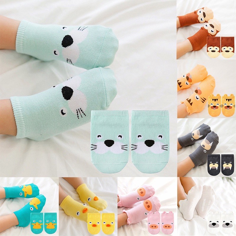 Combo 5 Đôi Tất Kidsock Chống Trượt Cho Bé