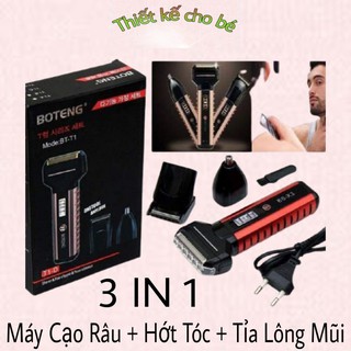 Máy cạo râu❤️freeship❤️máy cạo râu boteng❤️cạo râu-cắt tóc-tỉa lông mũi cao cấp