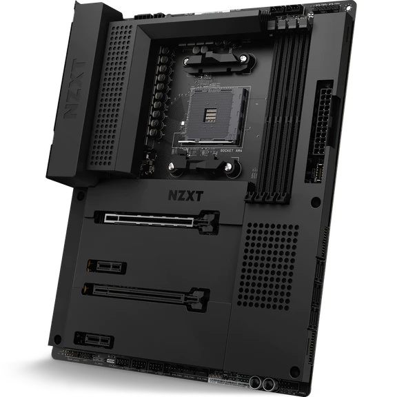 Bo mạch chủ Mainboard NZXT N7 B550 Matte ( Đen / Trắng)