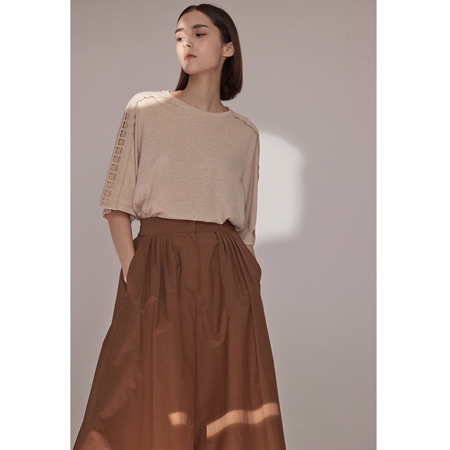 Hàng xuất xịn - Áo thun linen nhiều màu dáng rộng xuất Hàn vnxk