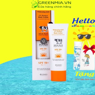 Kem Chống Nắng BODY Dưỡng Trắng Toàn Thân Beauty Buffet Scentio Milk Plus SPF 50+ PA +++ 100ml [NHẬP KHẨU CHÍNH HÃNG]