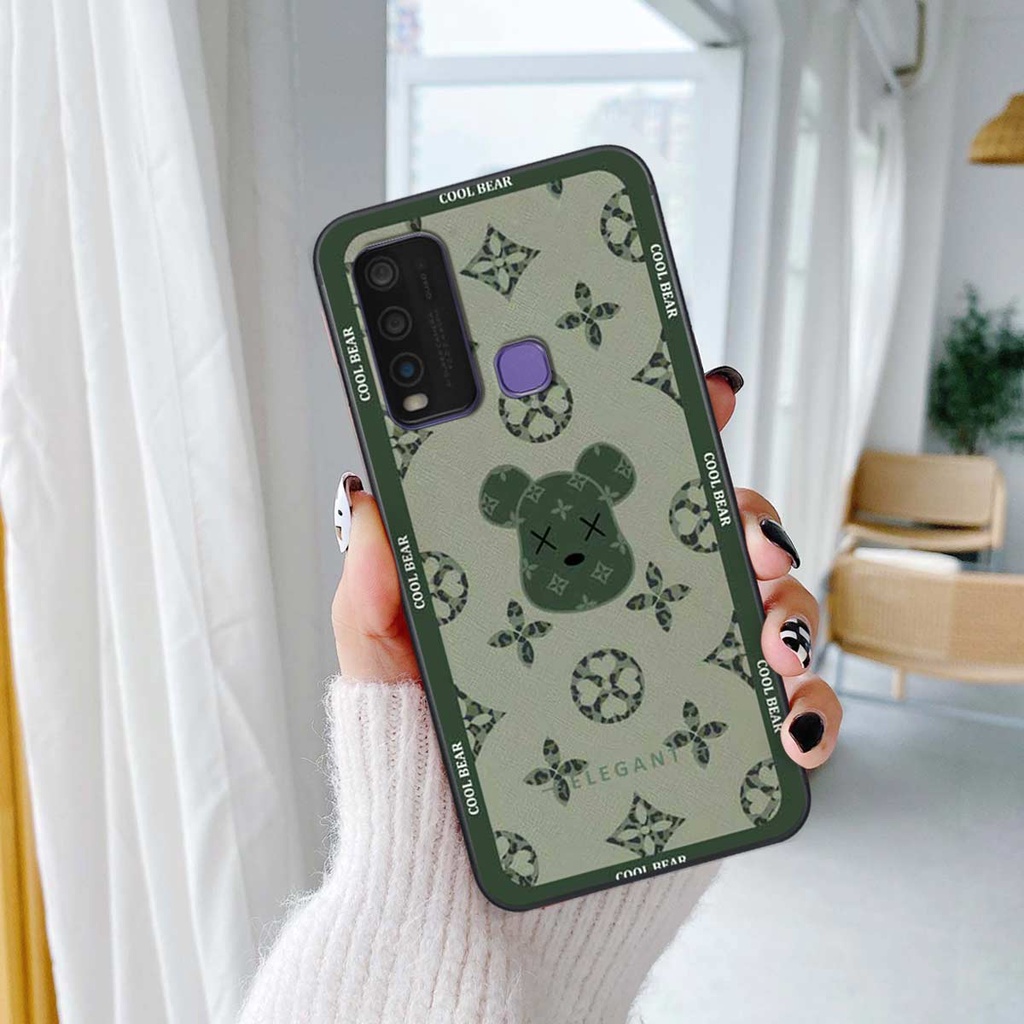 Ốp lưng điện thoại Vivo Y30 / Y50 fendy, búp bơ rì, kaws thời trang, vỏ ốp thời trang rẻ đẹp