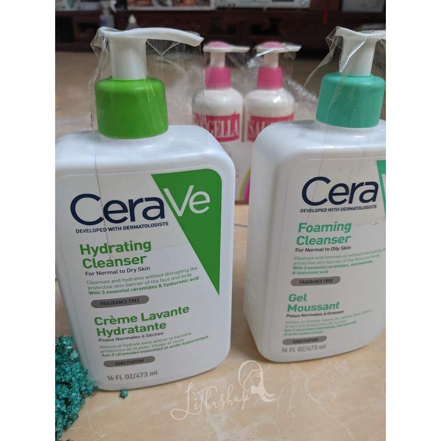 [Nội địa Pháp] Sữa rửa mặt Cerave 473ml