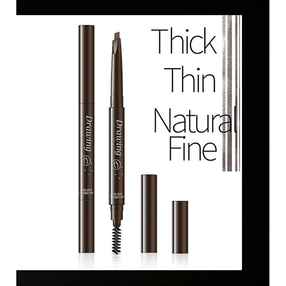 Bút Kẻ Lông Mày 2 Đầu LAMEILA Colour Geometry Nội Địa Trung Cực Hot | BigBuy360 - bigbuy360.vn