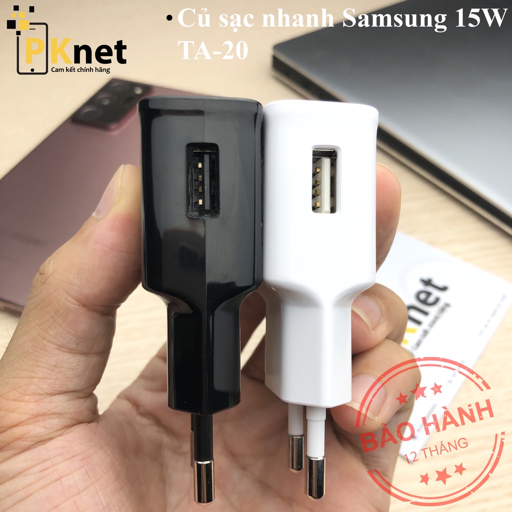 Sạc nhanh SS 15W Note 9/Note8/ S9/ S9+/S8/S8+ Theo máy.... [Chính Hãng]