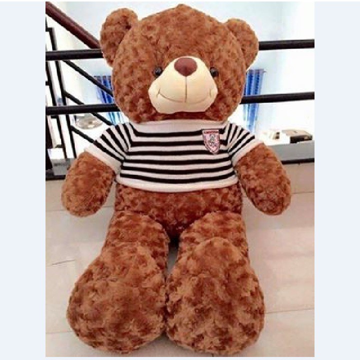 Gấu bông Teddy Cao Cấp, Gối ôm to khổ vải 1m2 Cao 1m hàng VNXK