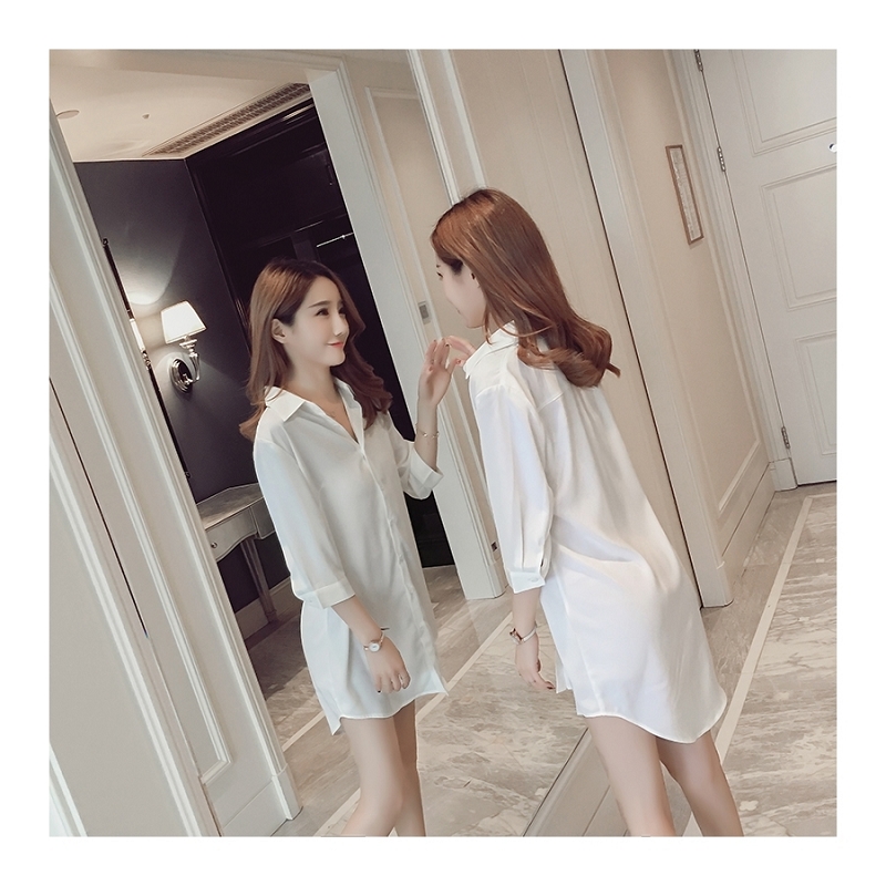 Áo Sơ Mi Ngủ Phong Cách Hàn Quốc Quyến Rũ Cho Nữ | BigBuy360 - bigbuy360.vn