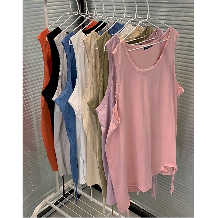 Áo tanktop nam nữ Unisex form rộng Bingshop