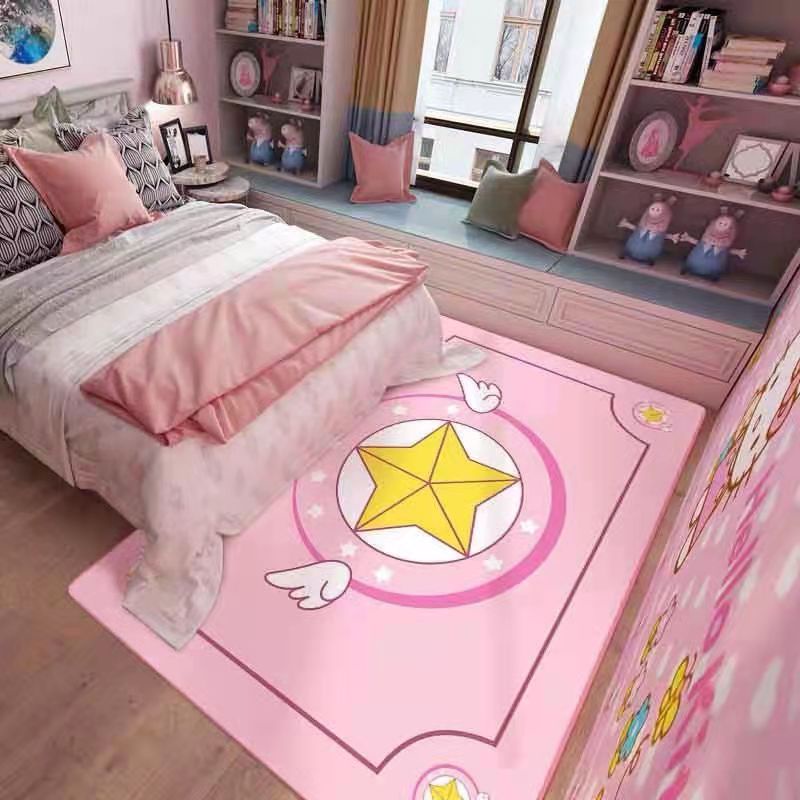 Phong cách Hàn Quốc thảm/công chúa thảm/giường giường thảm/dễ thương thảm/phim hoạt hình thảm