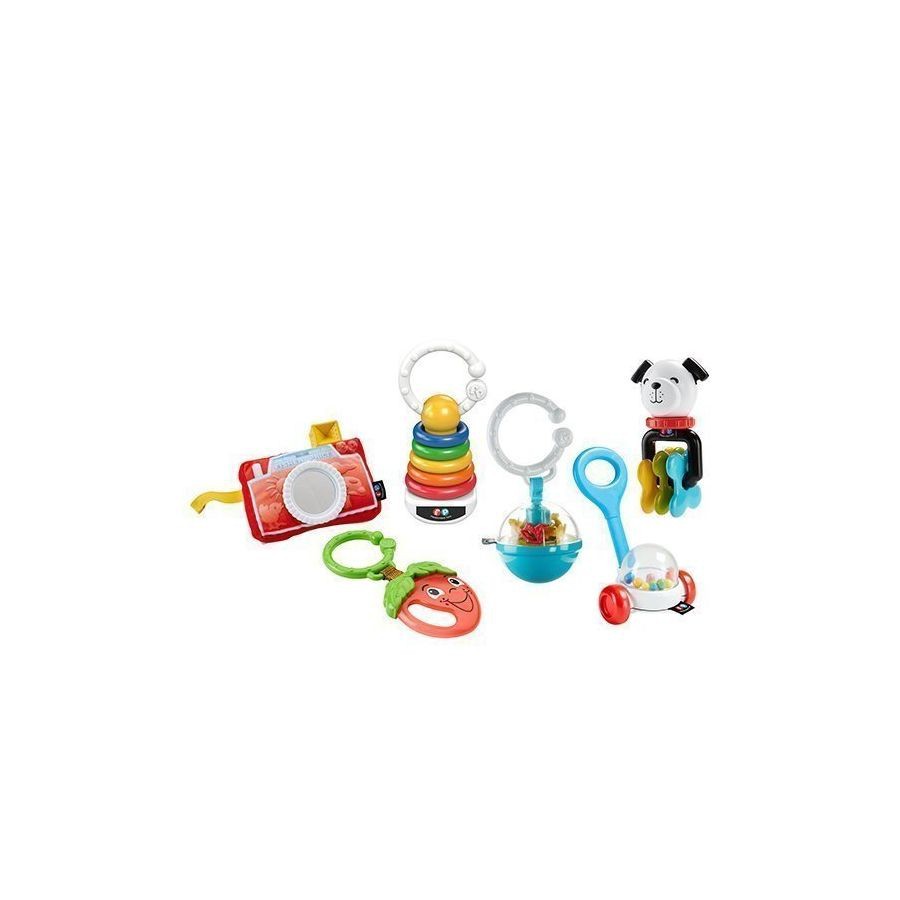 Đồ chơi FISHER PRICE 19 - Bộ đồ chơi lục lạc cho bé nhỏ - Mã SP FBH63 - HĐT