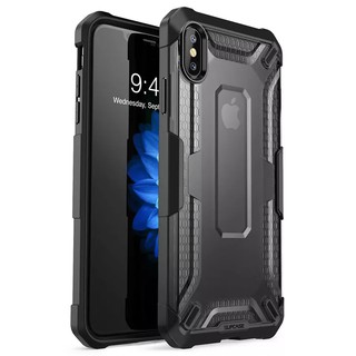 {IPHONE XSMAX / XR} Ốp Lưng SUPCASE Unicorn Beetle Trong Xám Khói, Chống Sốc