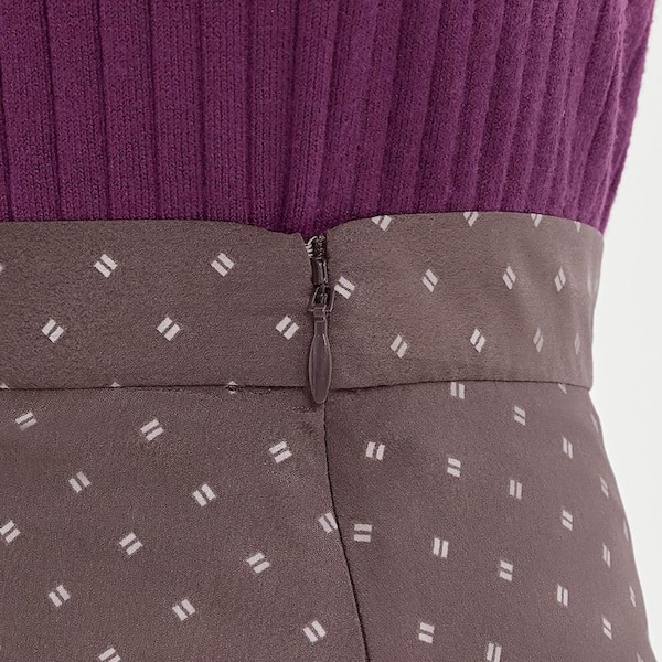 Chân váy nữ xếp ly midi chấm kẻ quyến rũ của GU - Nhật Bản | BigBuy360 - bigbuy360.vn