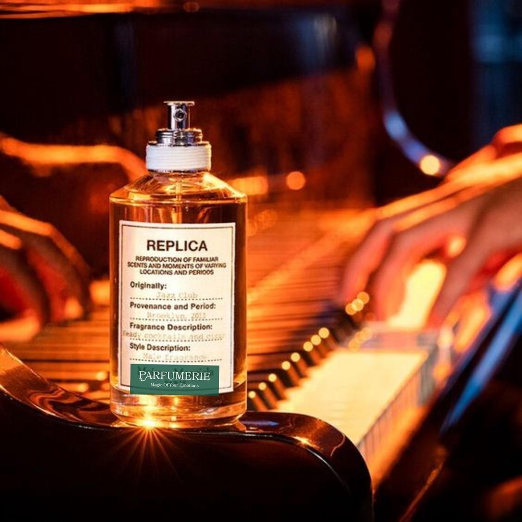 Nước hoa nam Replica Jazz Club mạnh mẽ, lôi cuốn đầy quyến rũ 100ml lưu hương từ 8-12h
