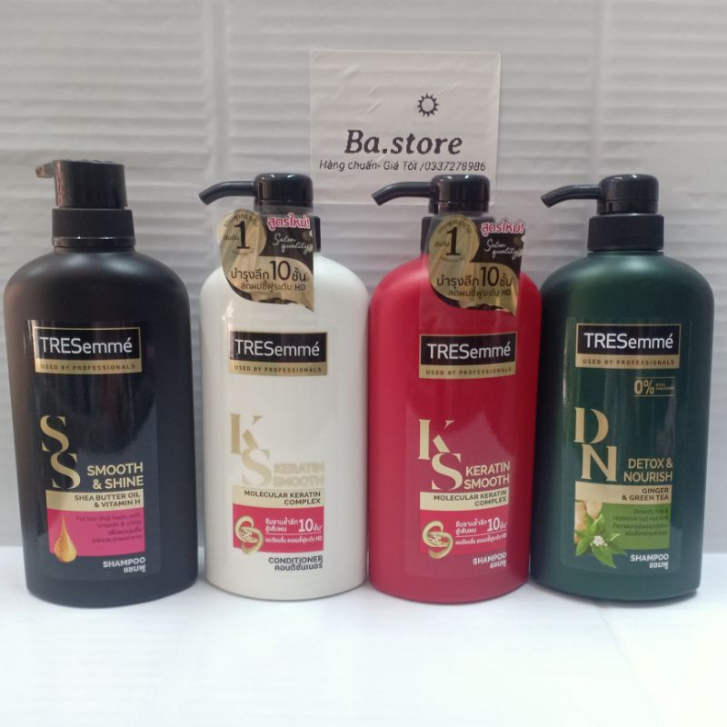 Dầu Gội TRESEMME Thái Lan Keratin Smooth 450ml