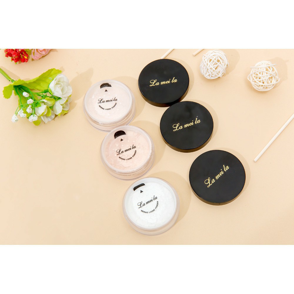 Phấn phủ dạng bột kiềm dầu của Lameila hàng nội địa trung che phủ tốt, không vón cục | BigBuy360 - bigbuy360.vn