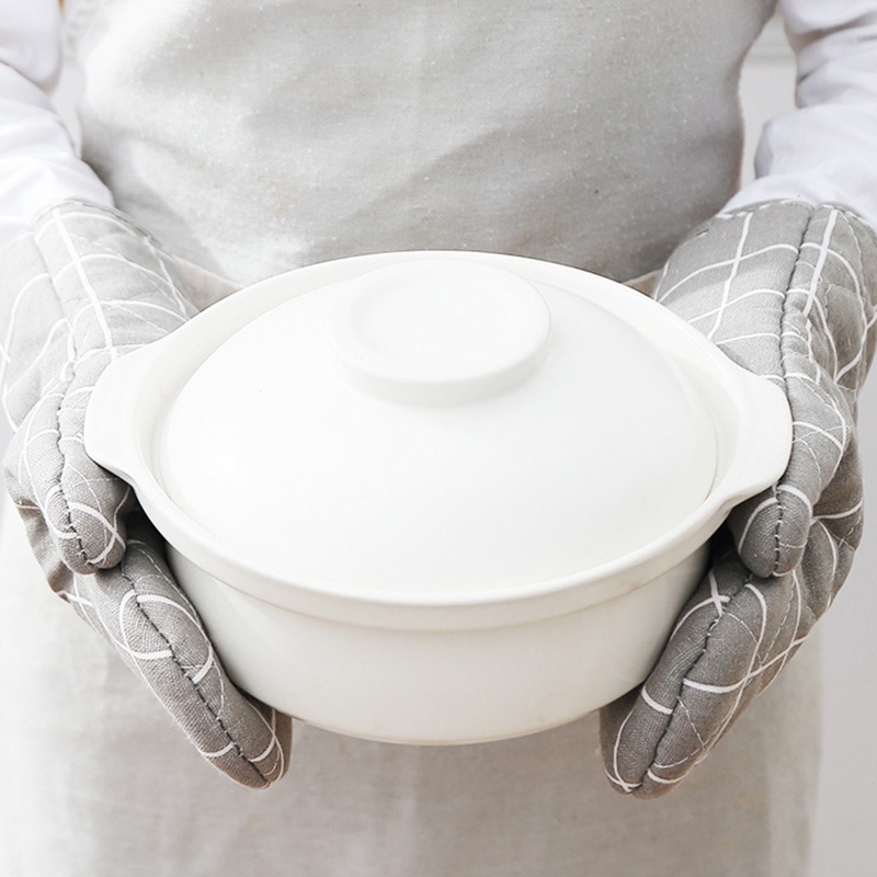 1 Găng Tay Dày Cách Nhiệt Chống Bỏng Dùng Cho Lò Vi Sóng/Lò Nướng