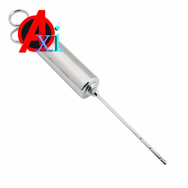 Meat Turkey Injector Stainless Steel 304 Injector Stainless Marinade Syringe