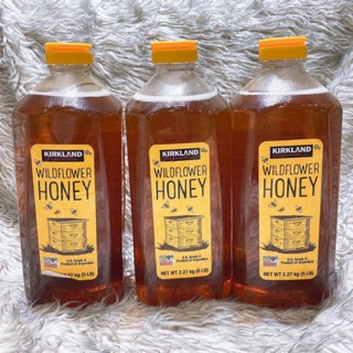 Mật ong Kirkland wildflower Honey 2,27kg date mới