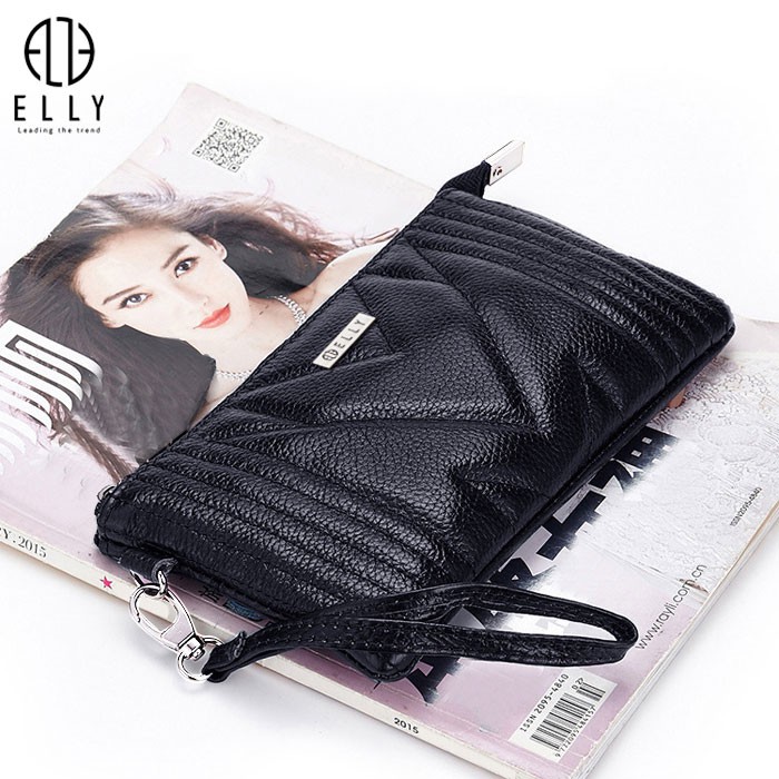 Túi clutch nữ cao cấp da thật ELLY – EC18