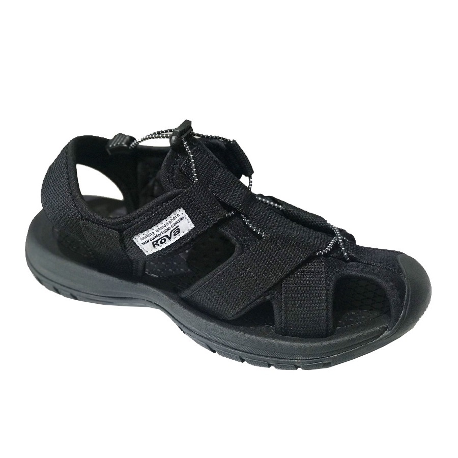 [Mua Kèm Áo Thun 0Đ] Giày Sandal Bít Mũi Nam Đế Đúc Chắc Chắn Hiệu Rova - RV626B Nâu