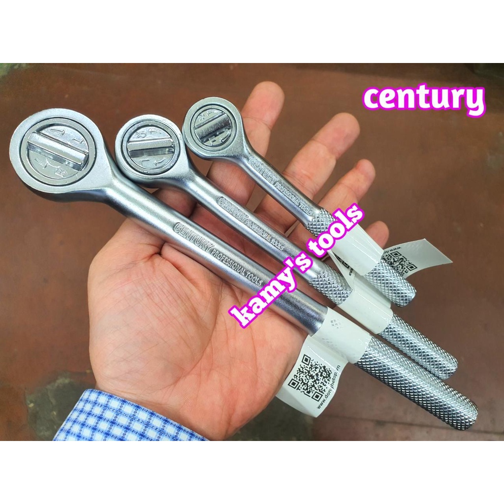 Cần siết tự động 1/4 3/8 1/2 inch đầu tròn Century chính hãng