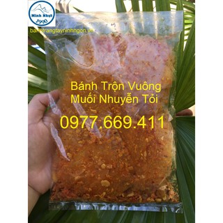 [Siêu rẻ] COMBO 3 BỊCH BÁNH TRÁNG TRỘN VUÔNG MUỐI NHUYỄN TỎI