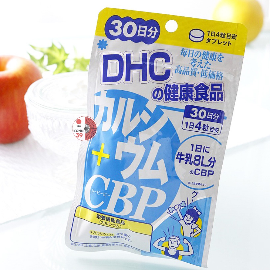 Viên uống Bổ sung Canxi DHC Calcium + CBP 30 ngày và 90 ngày - Bahachiha