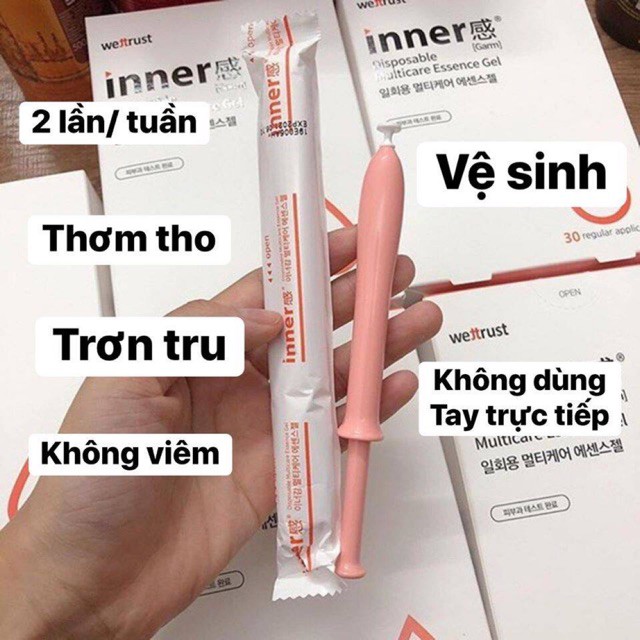 Đũa thần inner dung dịch vệ sinh phụ nữ vệ sinh vùng kín se khít vùng kín làm hồng vùng kín hiệu quả RENEVA DDVS01